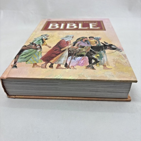 The Children's Bible by Golden Press 1993 Hardcover Illustrated 90s Vintage - Picture 4 of 15